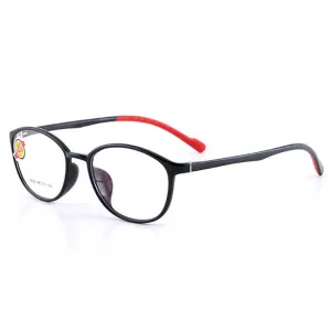 Reven Jate Unisex Children's Full Rim Square Tr 90 Silicone Eyeglasses 9520