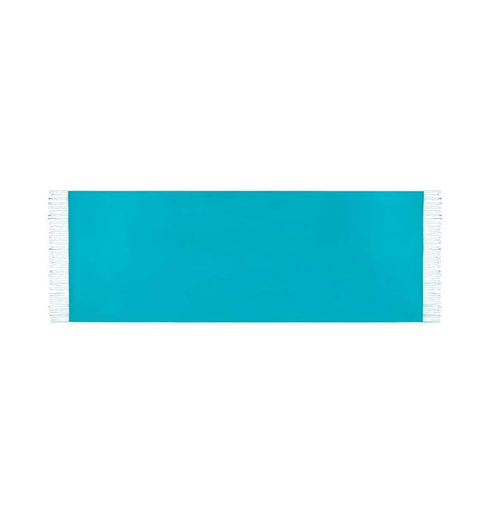 Aker Double-Sided Silk Hijab Shawl #053 - Turquoise