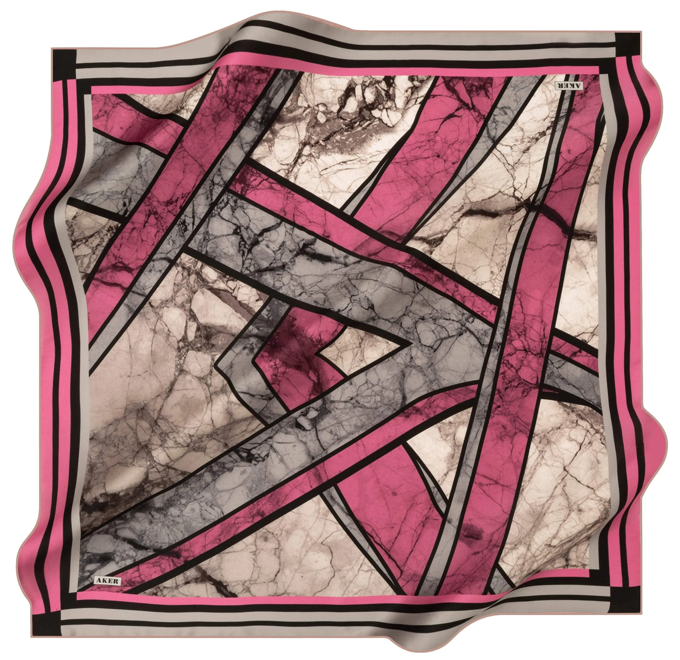 Aker Light Turkish Silk Scarf No. 92