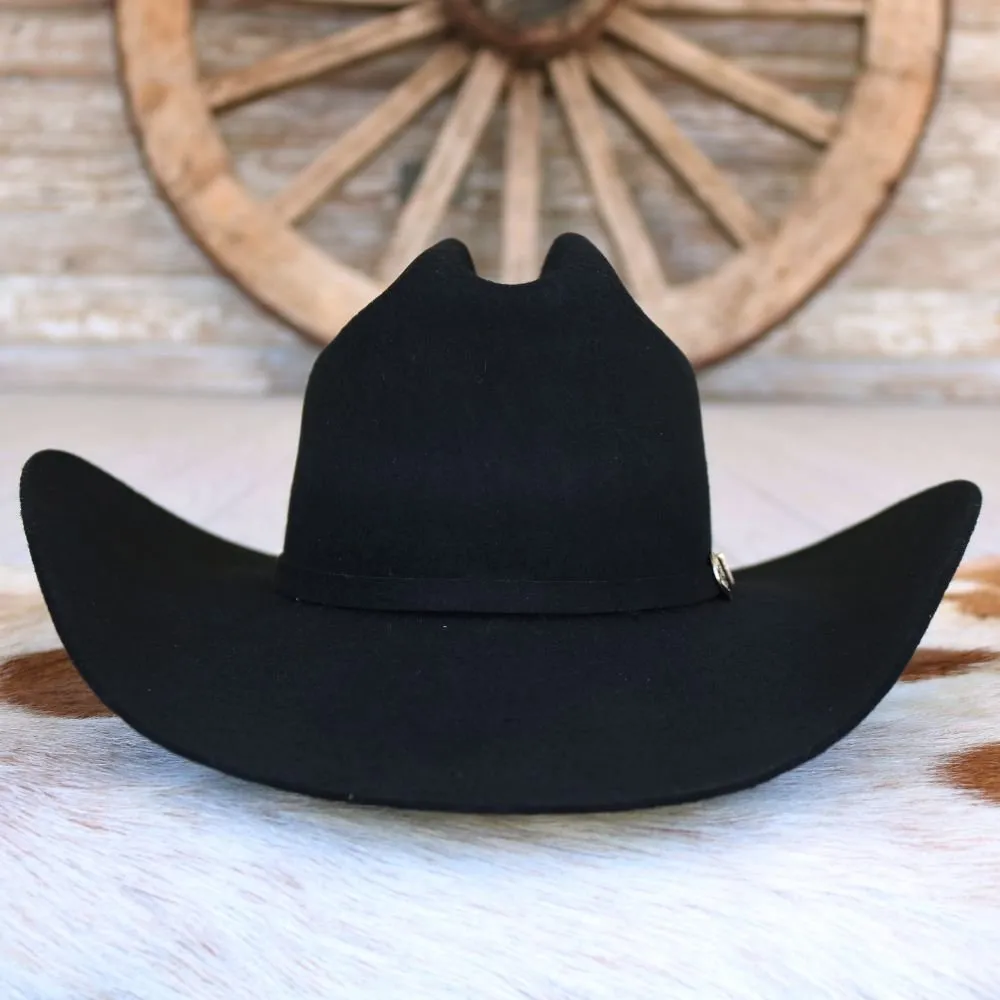 Ariat 3X Black Wool Cowboy Hat - Spur