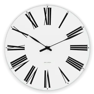 Arne Jacobsen Roman Wall Clock, Extra Large, Ø: 18.9"