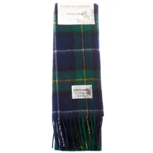 Cashmere Scottish Tartan Clan Scarf  Macneil Of Barra