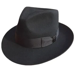 Classic Men's Wool Felt Fedora Hat in Colors