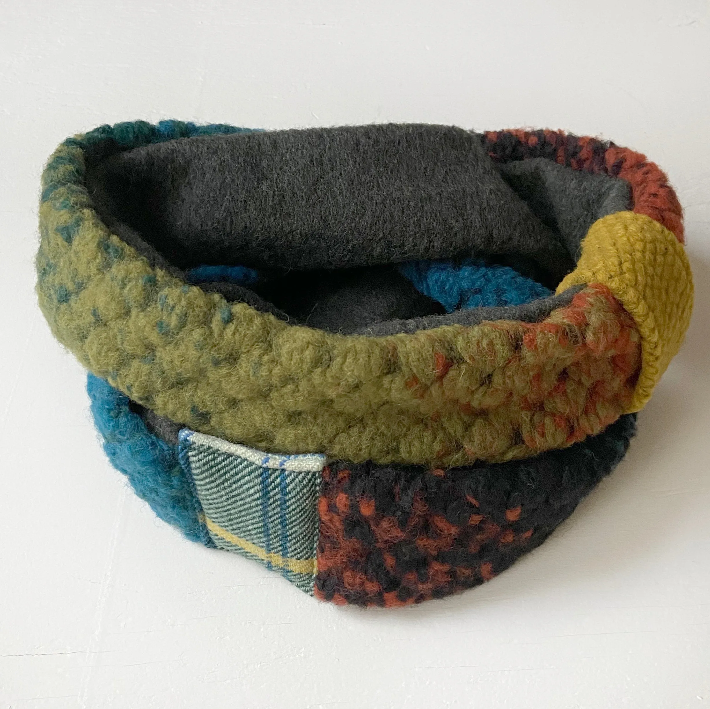 Double loop neck scarf Fall color