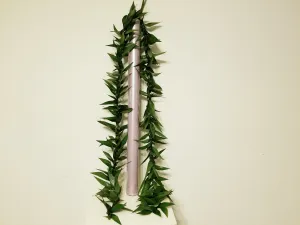 Double Ti Leaf Maile Lei