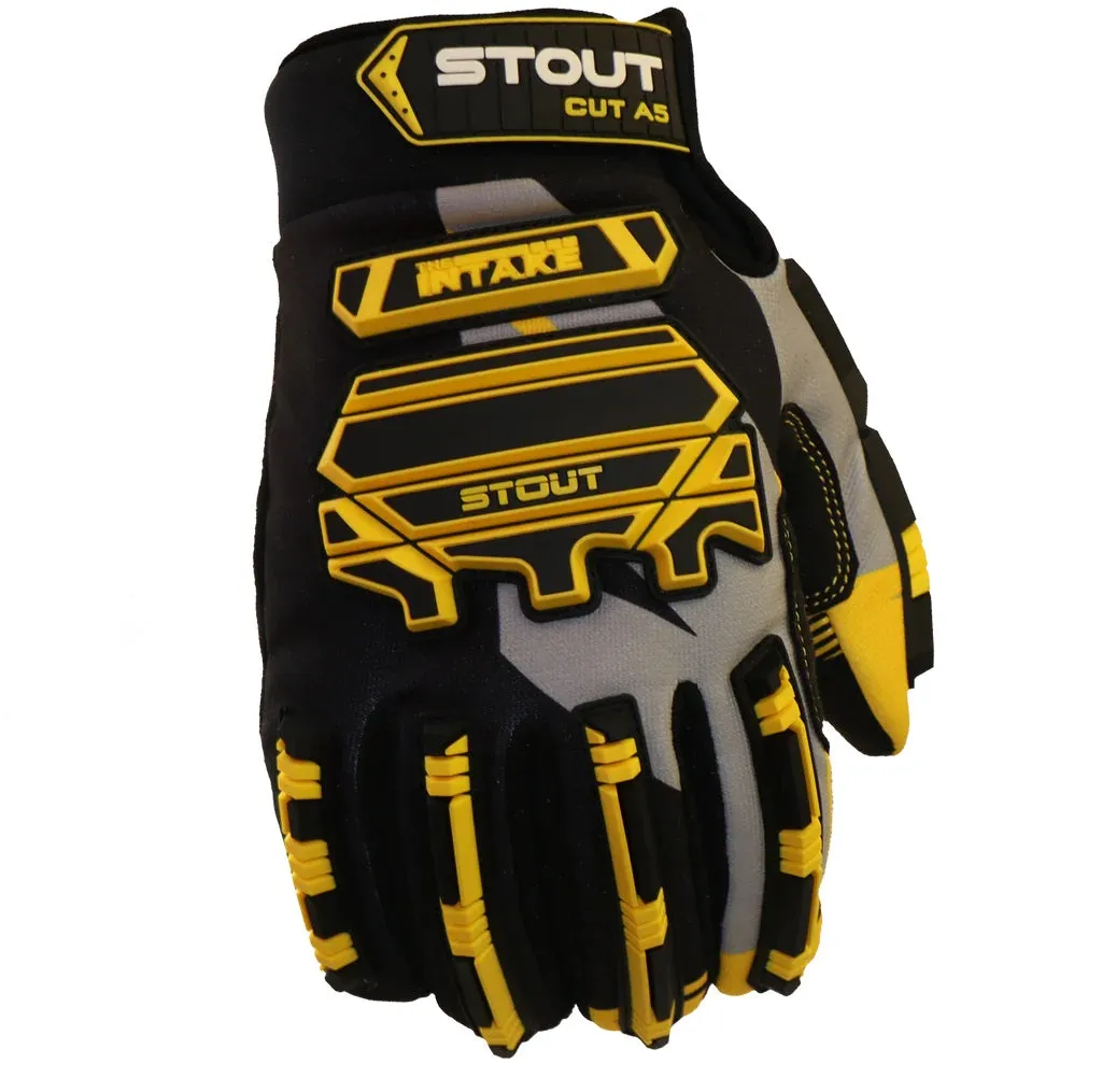 Extreme Series Impact Glove WMXI-3240 Yellow And Black XXL