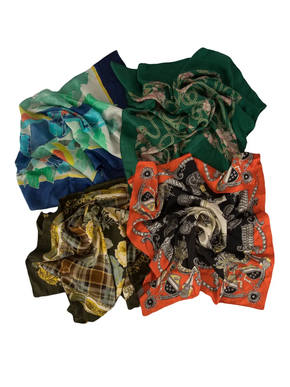 Fleek Credit: Vintage Silk Scarves Bundle (20 pcs)