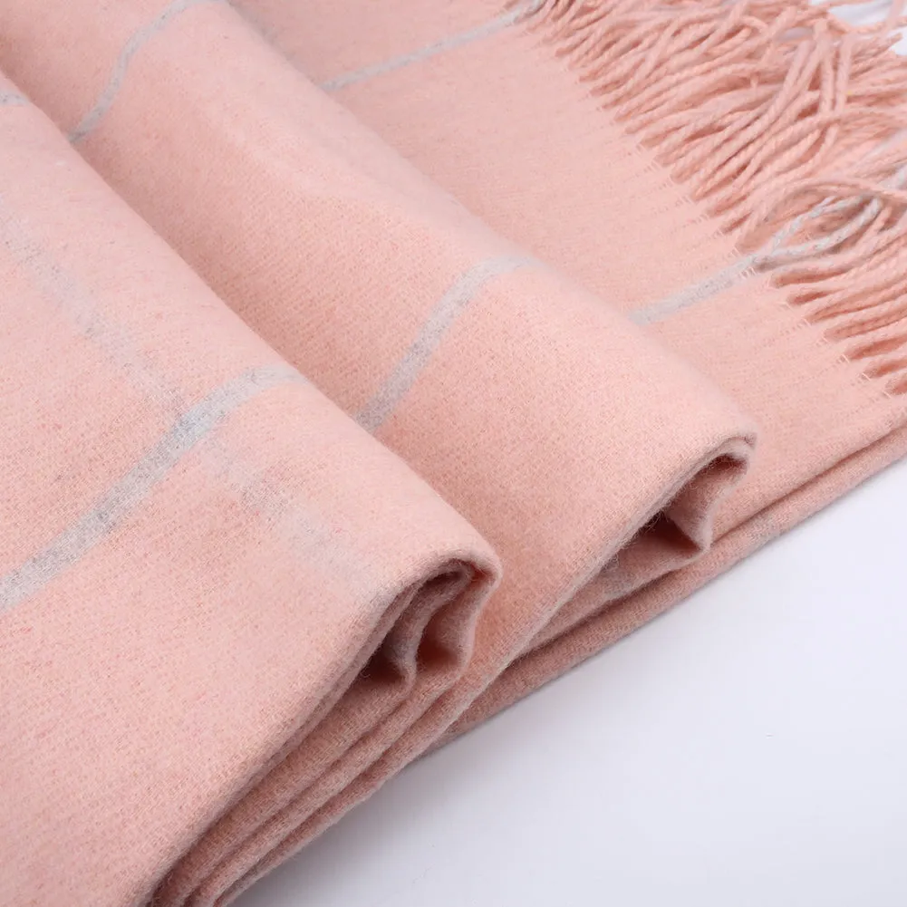 FURTALK Winter Women Cashmere Handfeeling Scarf  Nine squares Drop Shipping SFFW028