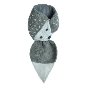 Hats Over Heels Hedgehog Scarf Grey