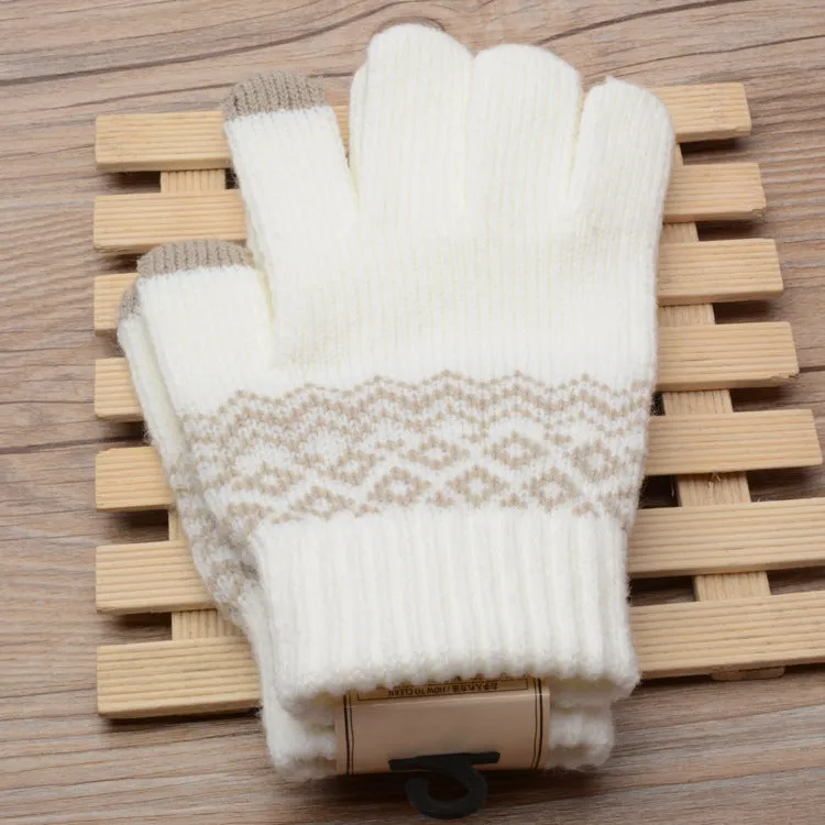 Knitted Gloves - Touch Screen - Warm Winter Gloves