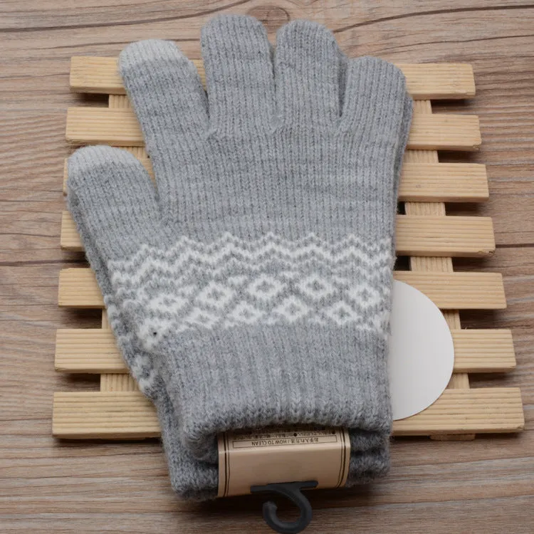 Knitted Gloves - Touch Screen - Warm Winter Gloves