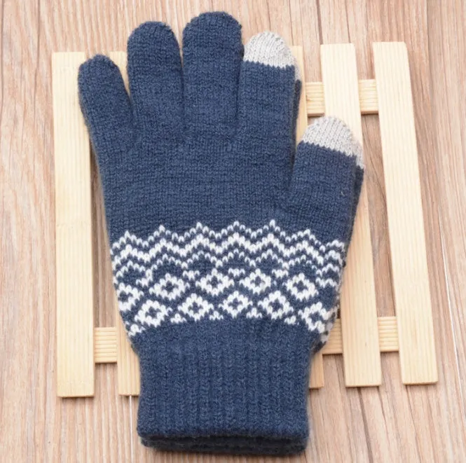 Knitted Gloves - Touch Screen - Warm Winter Gloves