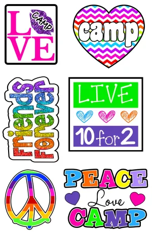 Love Camp Cling-It Sheet