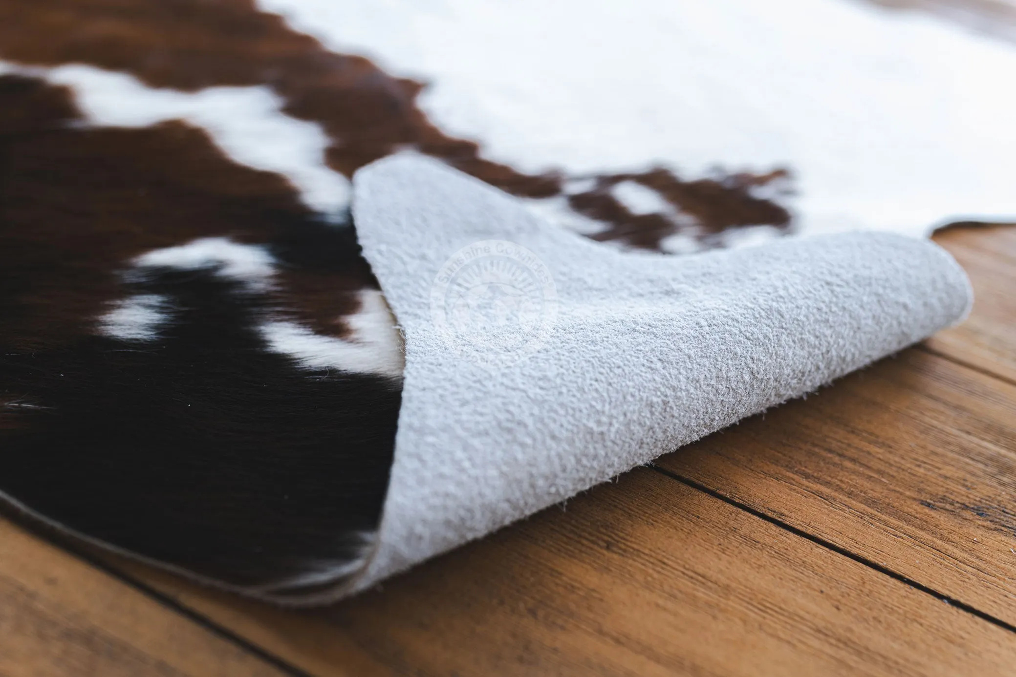 Mini Cowhide Rug - Brindle