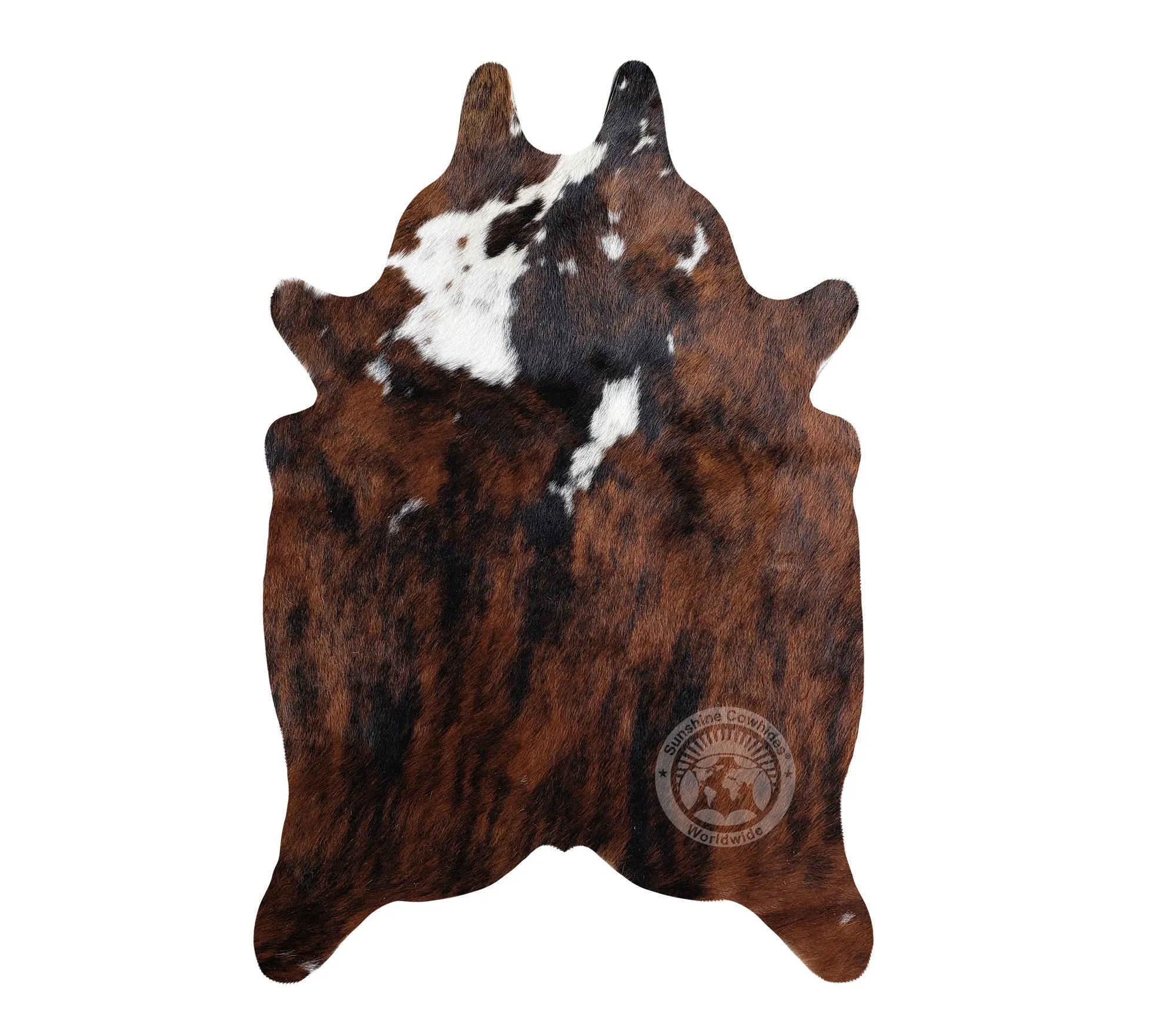 Mini Cowhide Rug - Brindle