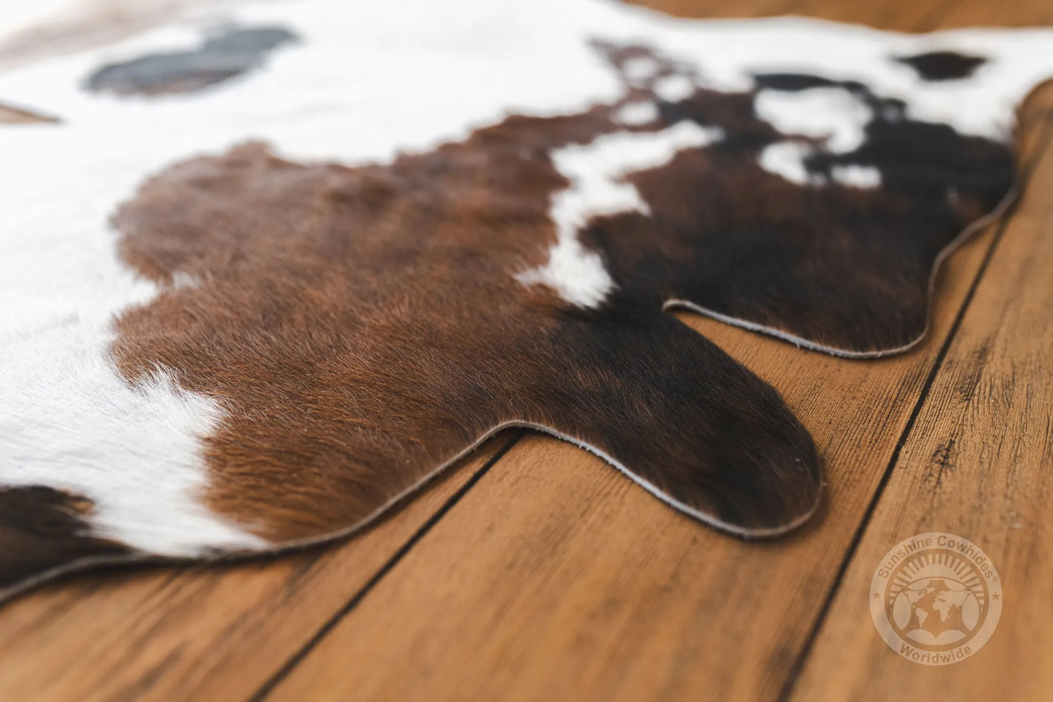 Mini Cowhide Rug - Brindle