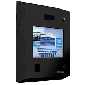 Mircom TX3-TOUCH-S15B-WR 15" Surface Mount Voice Entry Panel with Touch Screen, Weather Resistant, Black