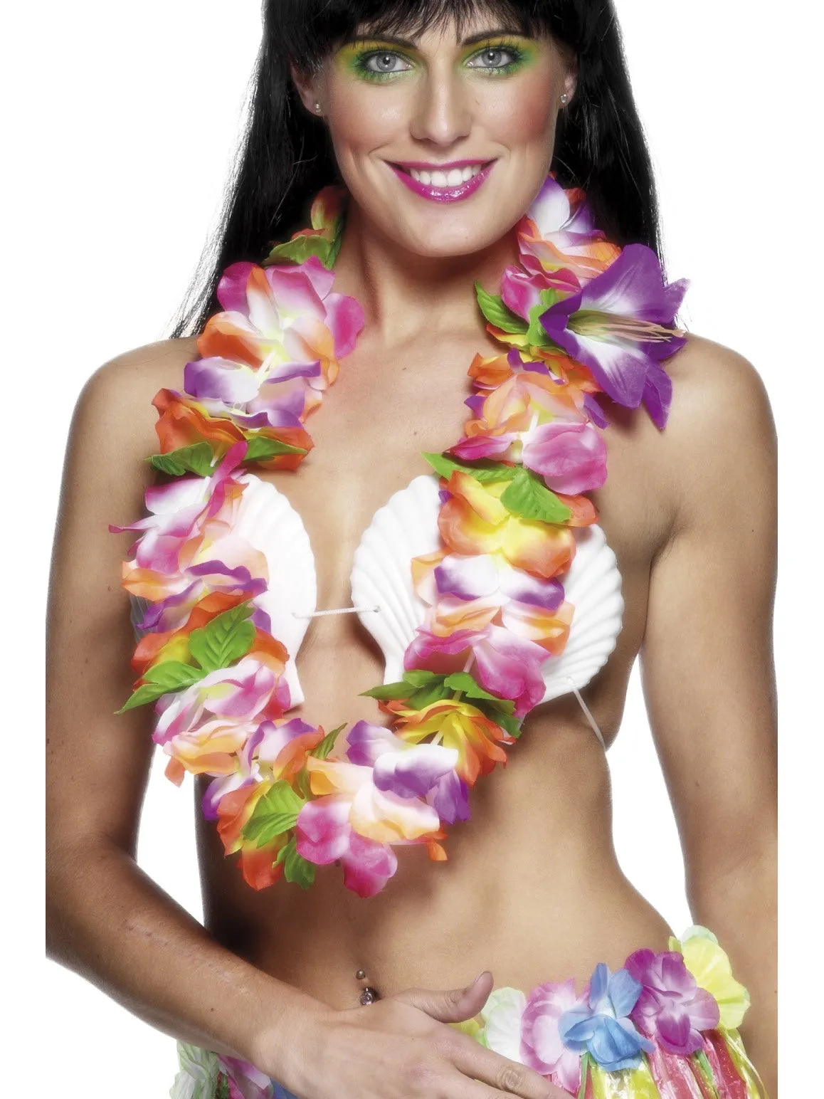 Multi Coloured Hawaiian Lei