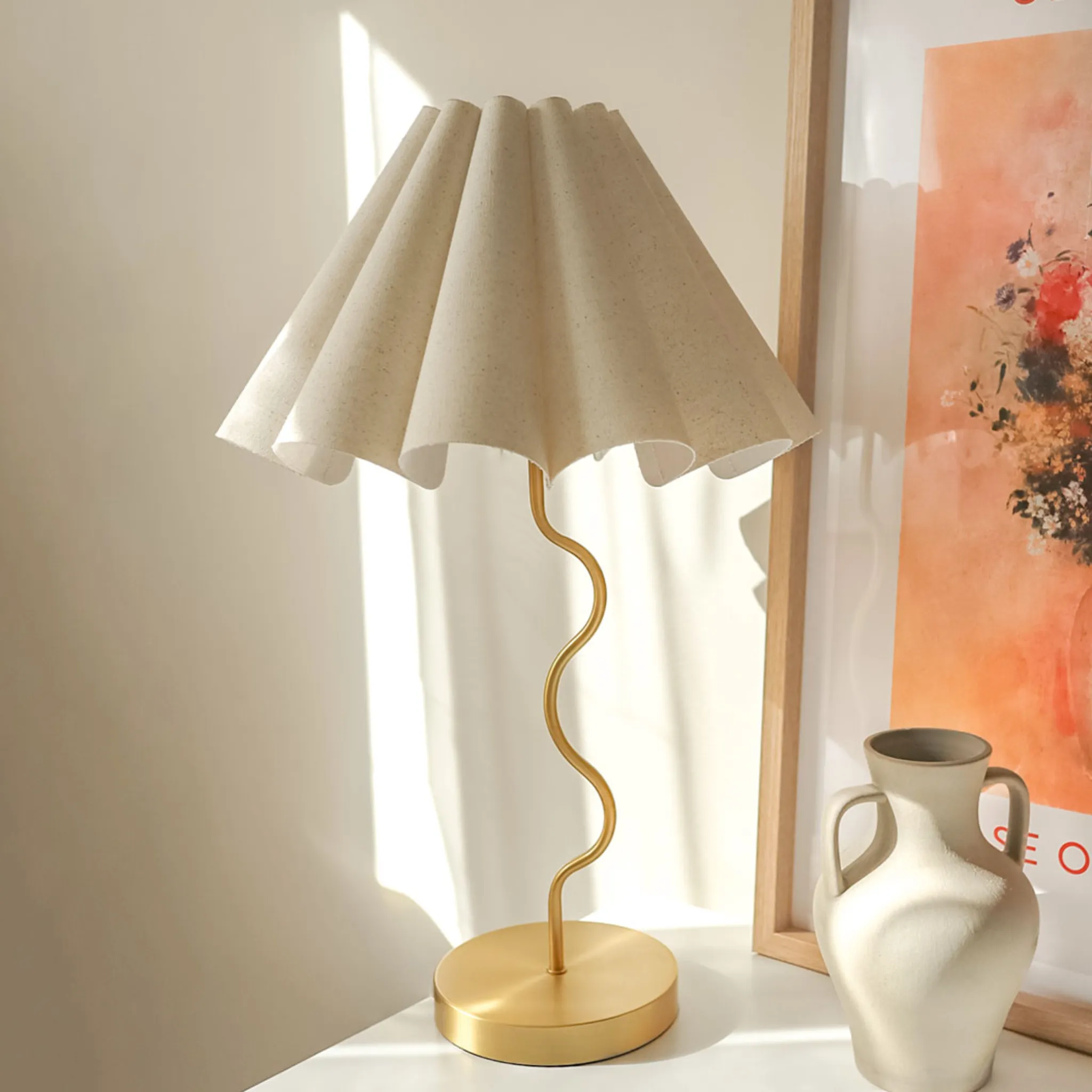 Paola & Joy - Cora Table Lamp Neutral / Gold