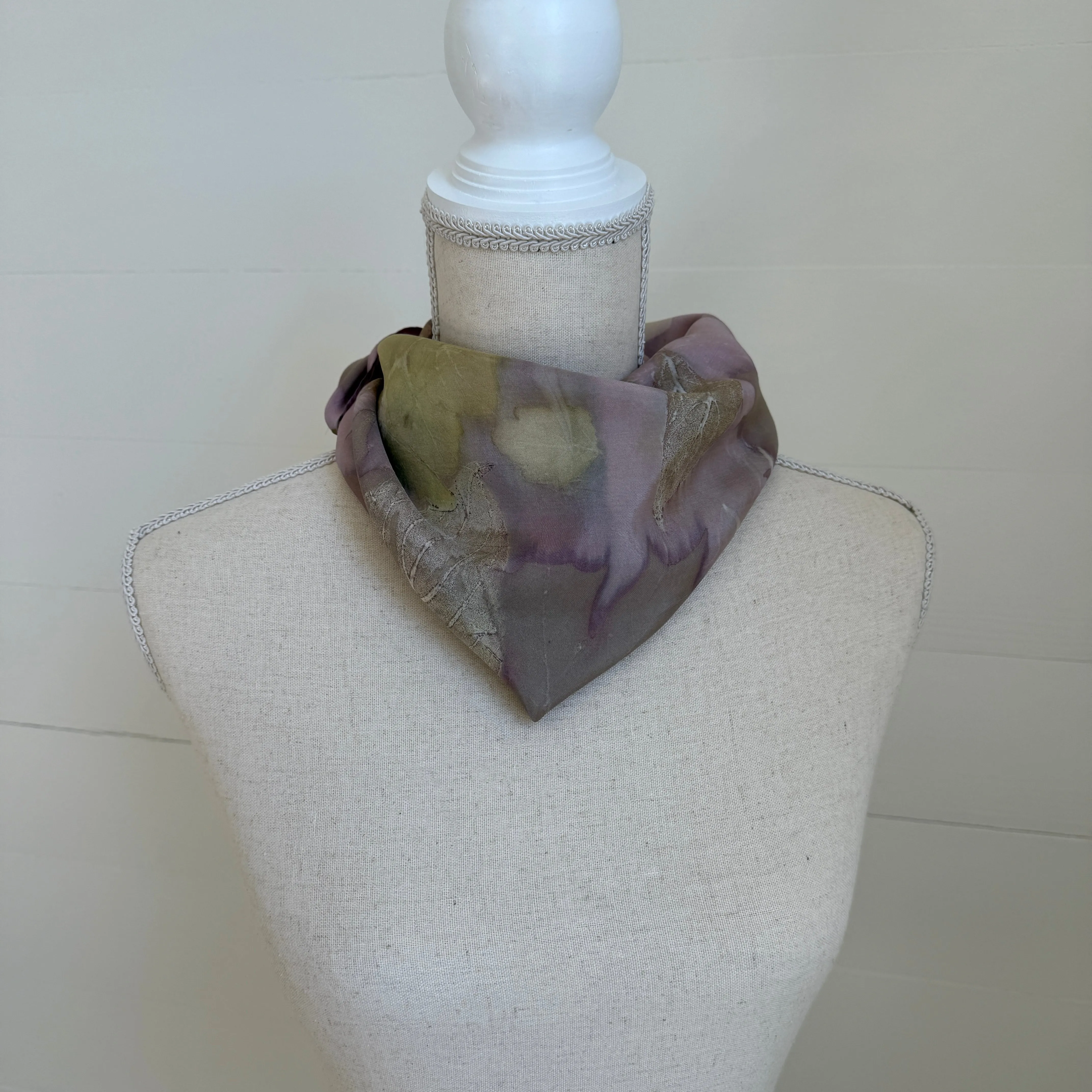 Silk Scarf | "Paula" Cochineal - Sappanwood