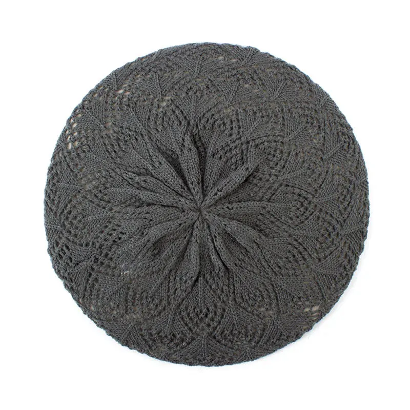 TEEK - Knit Beret Beanie Hat