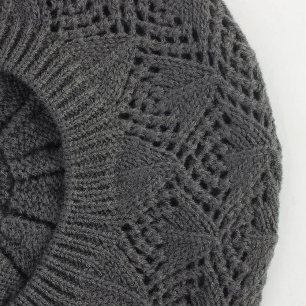 TEEK - Knit Beret Beanie Hat