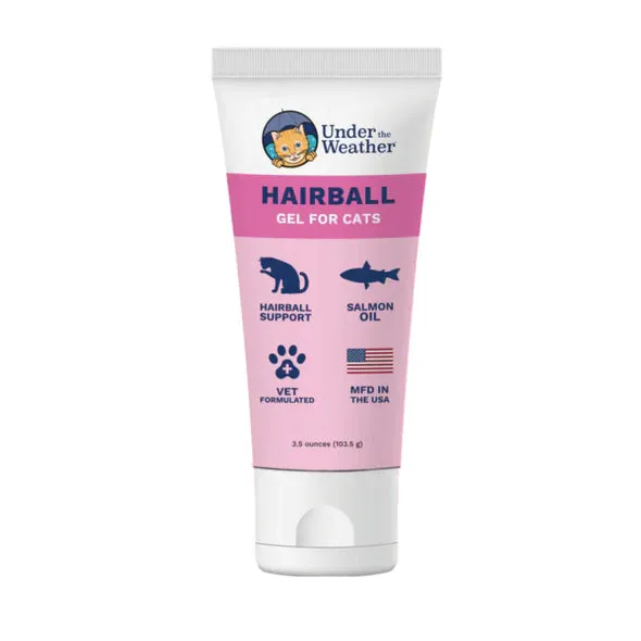 Under the Weather Hairball Gel for Cats 3.5oz