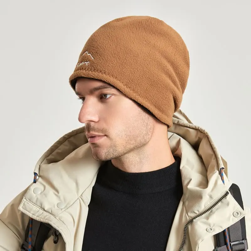 Windproof Polar Fleece Reversible Warm Hat