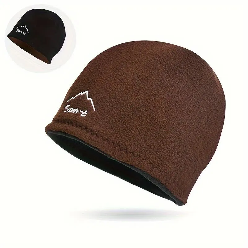 Windproof Polar Fleece Reversible Warm Hat