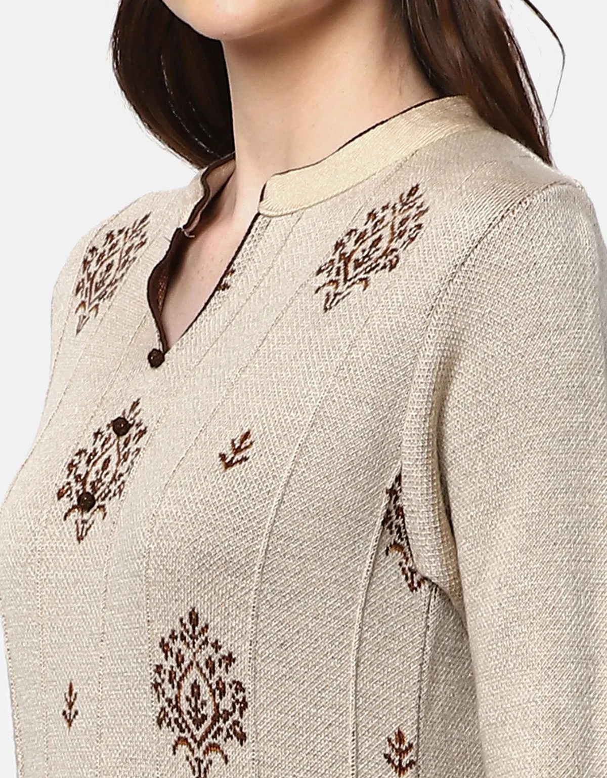 Women Winter Wear Woolen Kurti