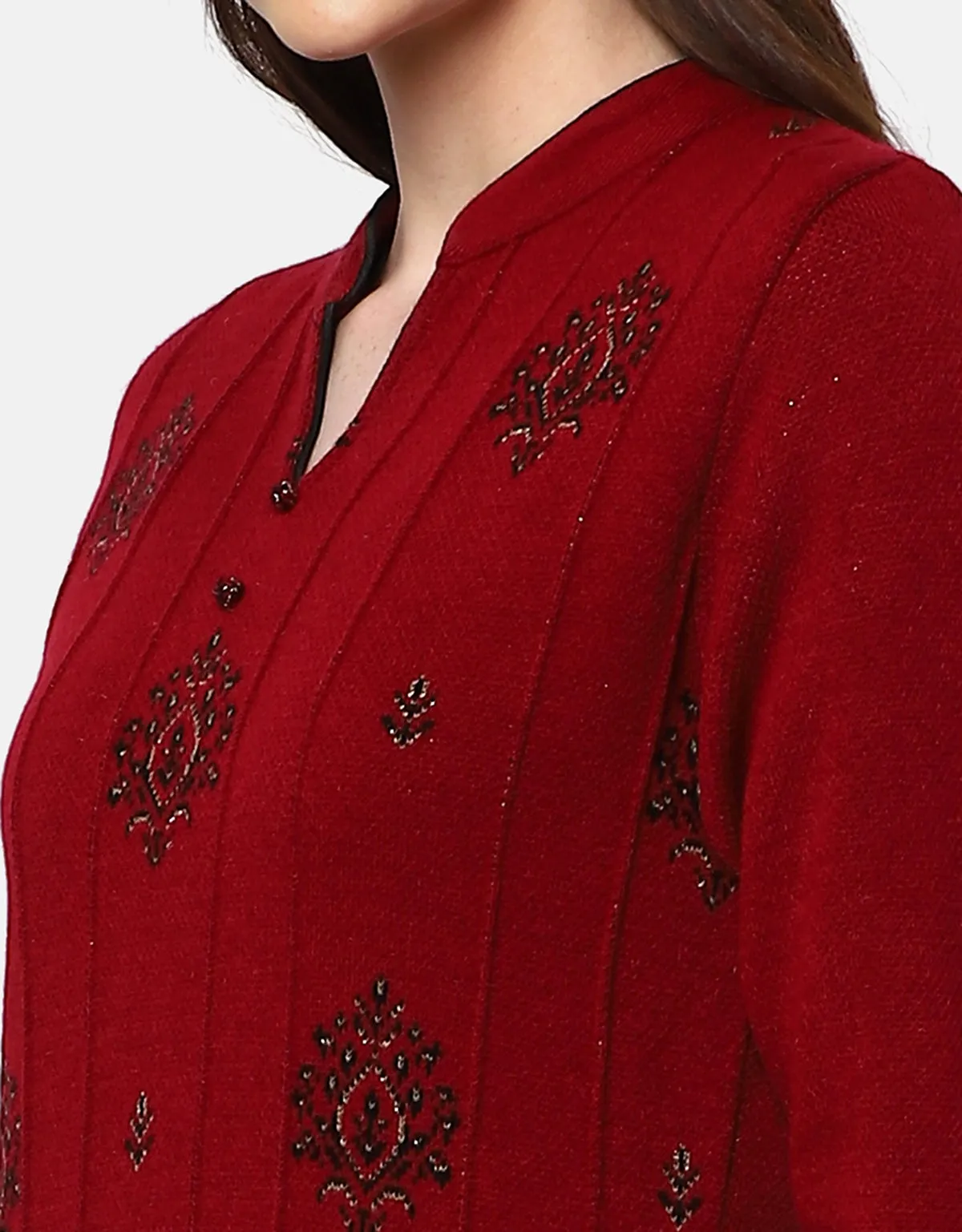 Women Winter Wear Woolen Kurti