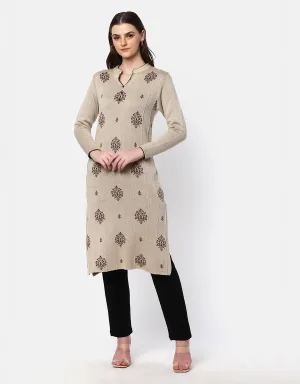 Women Winter Wear Woolen Kurti