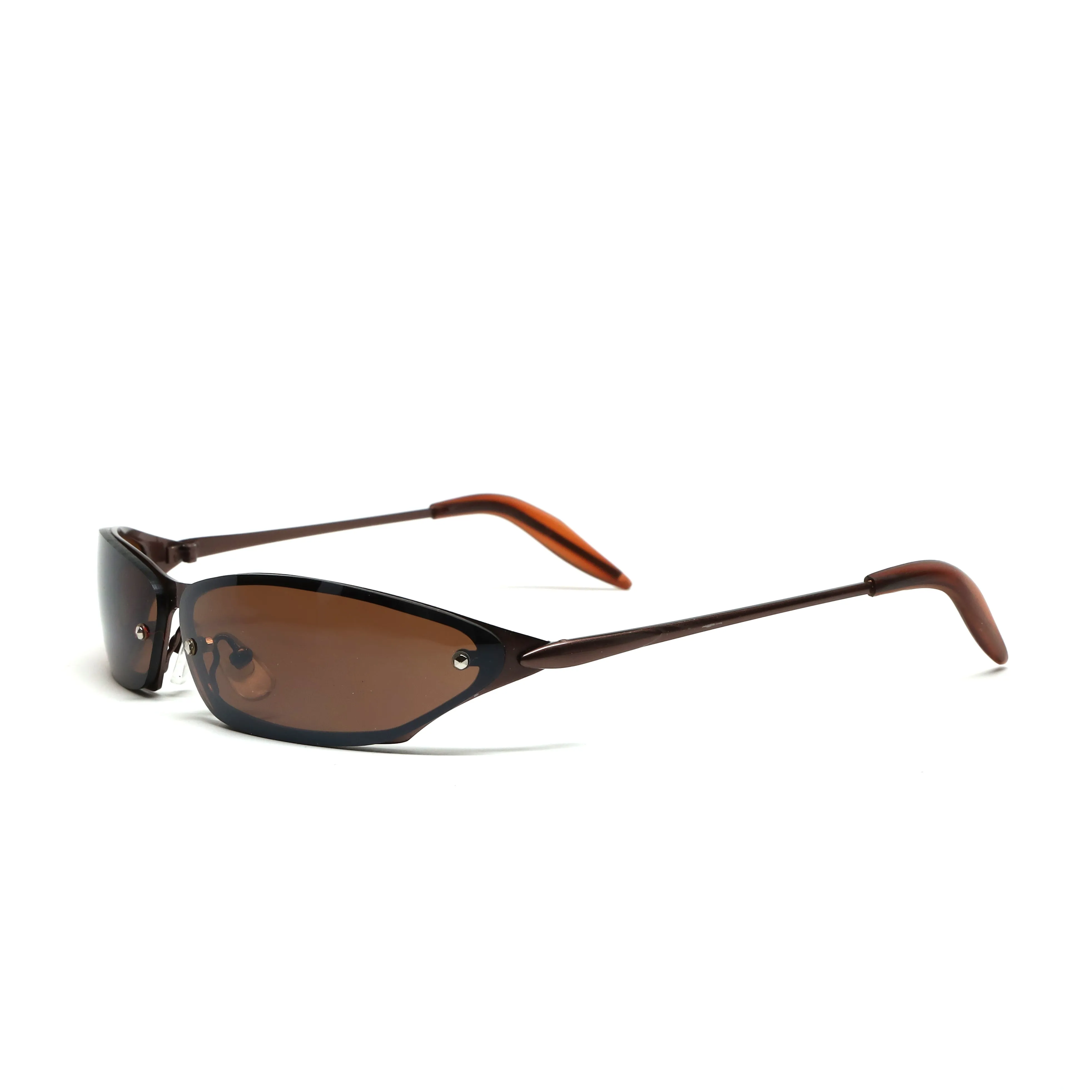 X-Static 2000 Narrow Wraparound Style Sunglasses - Bronze